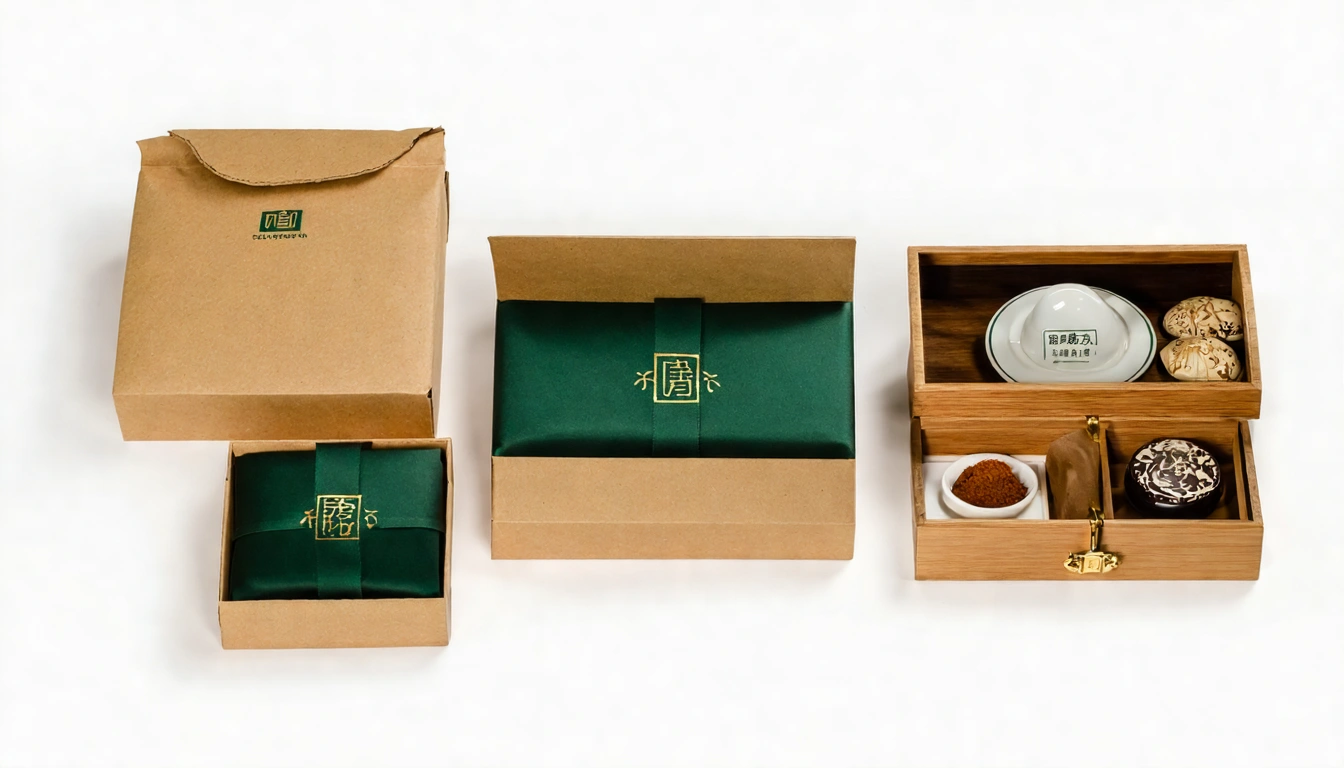 台灣茶葉禮盒預算對比展示,由左至右從300元小巧茶包禮盒到2000元以上木質精裝禮盒,清楚標示每個價格帶的包裝差異