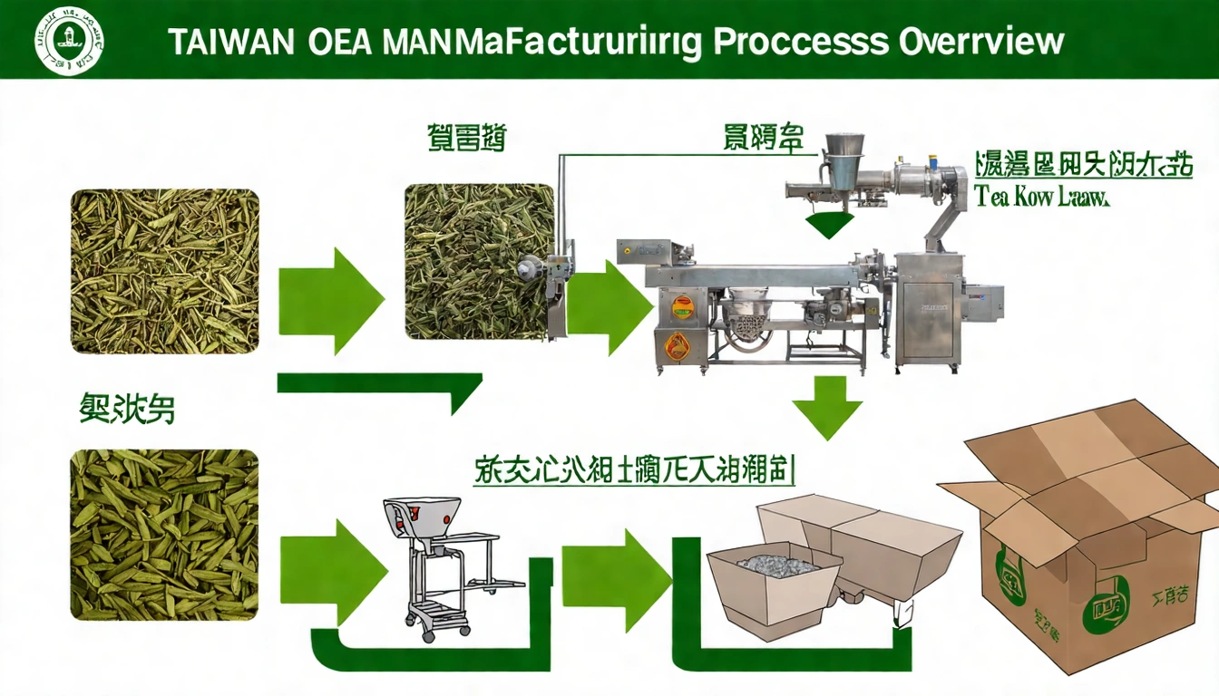 Taiwan Tea OEM Manufacturing Guide 2026 | Tea Bag Contract Manufacturing, Custom Packaging, and Private Label Tea Production
